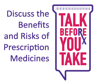 Talk Before You Take Logo